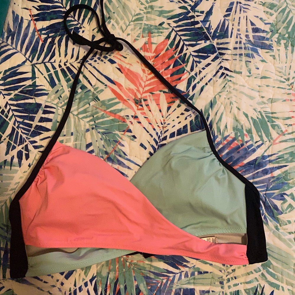 Victoria Secret Pink Cross Bathing Suit Top